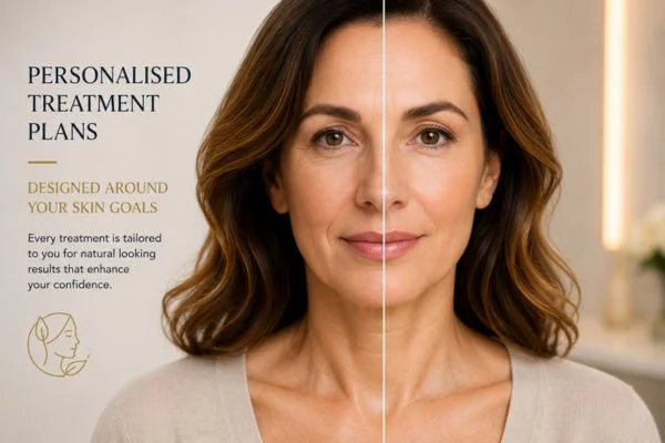 Before and after results of Collagen Lift Therapy Willesden Green